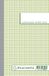 Exacompta 10x Doorschrijfpapier geruit 5x5 21x13,5cm 50 bladen zelfkopiërend papier dupli