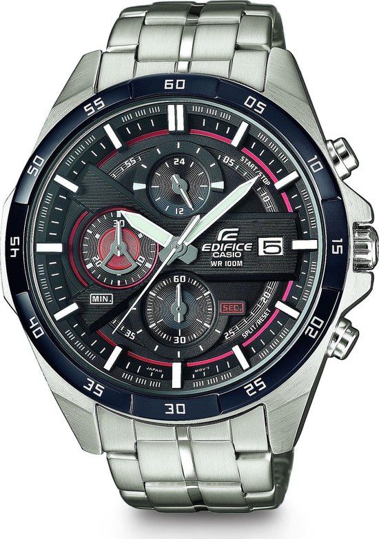 Casio Edifice EFR-556DB-1AVUEF Herenhorloge Zilverkleurig