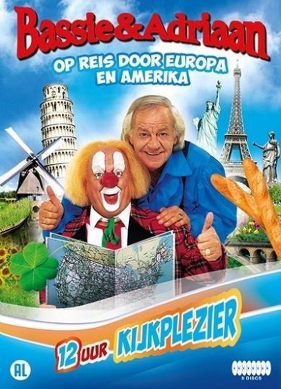 - DVD box Bassie & Adriaan op reis dvd