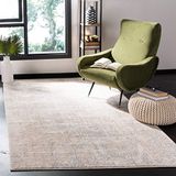 Safavieh Adirondack-collectie, laagpolig vloerkleed, beige en leisteen, 120 x 72 cm