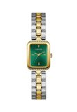 Guess Isla Quartz Analoog Horloge Zilverkleurig En Goudkleurig Kast Gemaakt Van 100% Roestvrij Staal En Een Armband Van 100% Roestvrij Staal 22 GW0865L4, GW0865L5, GW0865L6