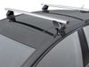 Thule Kitset 1758 Rapid Zilver/Zwart Aluminium/Kunststof/Rubber/Staal Glad dak Renault Twingo Dakdragers