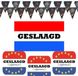 Bellatio Decorations Geslaagd feestartikelen deco set - versiering feestpakket