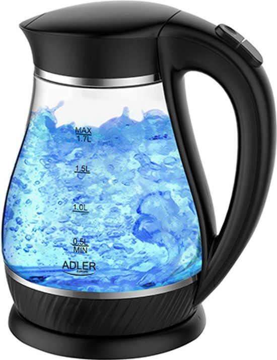Adler AD1274b - Waterkoker - zwart - 1.7 liter