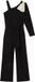 WE Fashion Meisjes one-shoulder jumpsuit
