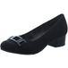Jana Veganistische pumps voor dames, zwart, 37 EU