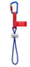Knipex Boucles d'adaptation avec mousqueton fixe - 00 50 13 T BK