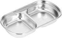 OEM Multifunctionele roestvrijstalen dipkom voor thuisgebruik - Luxe snackplank - Keukenpapiertjes voor het diner