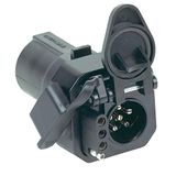 Hopkins Towing Solutions 47575 Multi-Tow 7 Blade naar 6 Ronde en 4 Platte Adapter