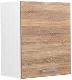 Vicco Hangkast R-Line, Sonoma/Wit, 50 cm