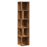 vidaXL Corner Cabinet 33 x 33 x 165 cm Engineered Wood Oud Hout