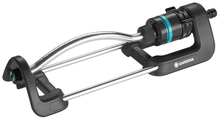 Gardena 18920-20 Oscillerende tuinsprinkler - Zwart/Zilver