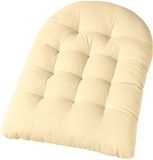 Homescapes Hangstoel Kussen - Dik Universeel Egg Chair Kussen - 80x120 cm - 100% Katoen - OEKO-TEX - Crème