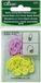Clover snelsluiting, meerkleurig, mazenmarkering (groot), plastic, 13 x 6,5 x 0,5 cm