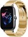 Strap-it metalen bandje - goud - Geschikt voor Amazfit GTS 3