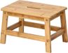 Zeller Relax repose-pieds - marchepied - bambou bois - 38 x 26 x 26 cm - max 100 kg