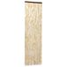 Rideau anti-mouches 56x185 cm chenille beige