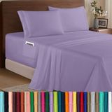 Elegant Comfort Luxe 1500 premium hotelkwaliteit microvezel 4-delige lakenset