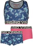 Vingino G261 butterfly racer 3pack Meisjes Ondergoedsetje - Neon Pink