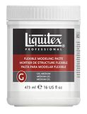 Liquitex 8916 flexibele modelleerpasta voor acrylverf, witte acrylpasta van stevige, sterk pasteuze consistentie voor structurerende, modelleerontwerpen - 473ml Pot