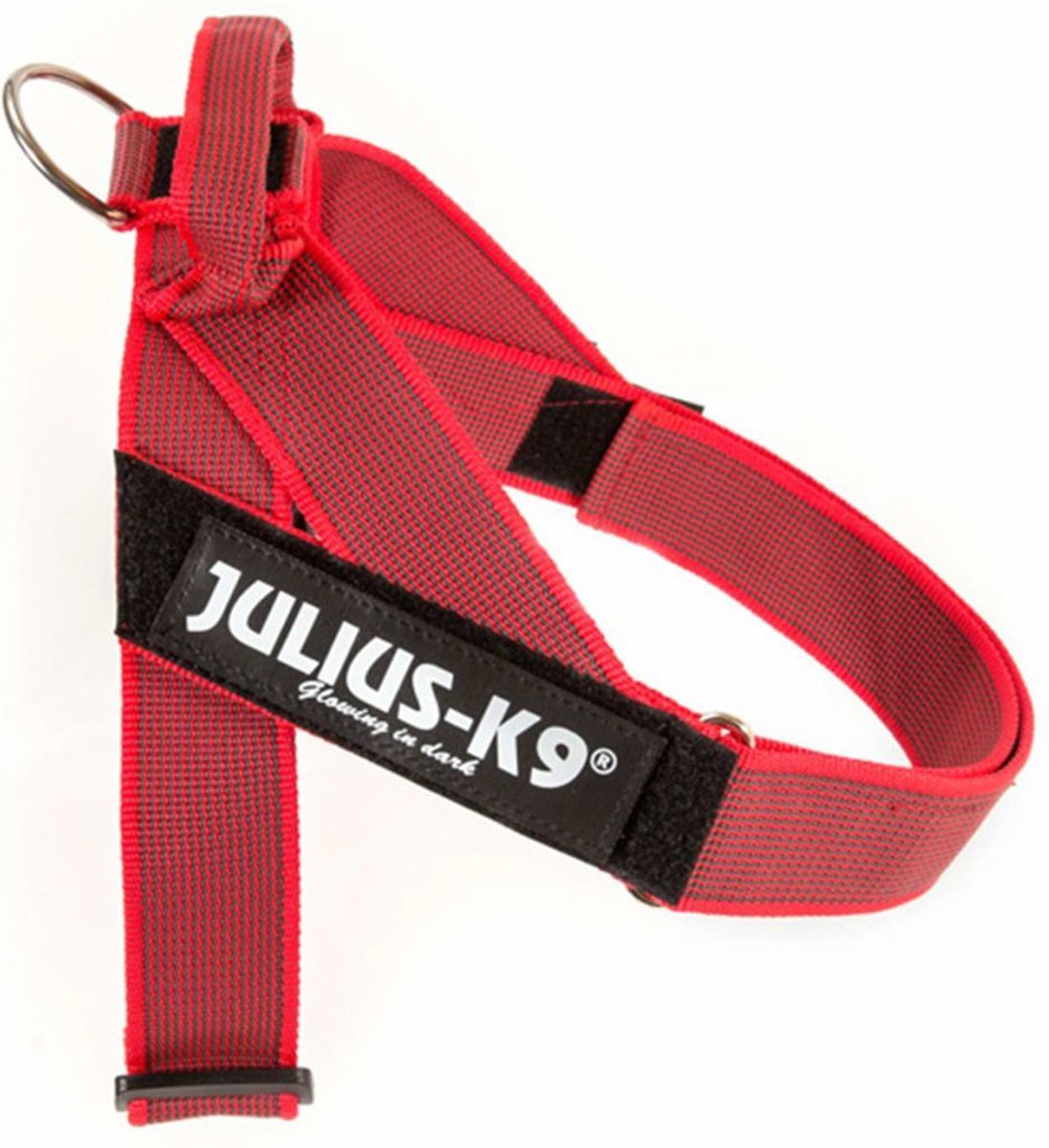 JULIUS K9 IDC Powertuig/Harnas - Maat 3/82-115cm - XXL - Rood