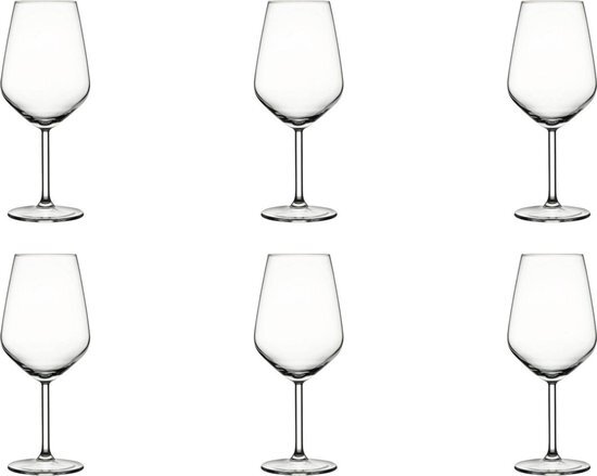 Pasabahce Allegra glas, transparant, 6 stuks