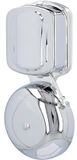 UNITEC-bel | tweespoelen | 8V, 1A | Volume 80dB | Bedrading | chroom