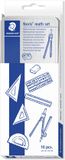 STAEDTLER 557 Geometrieset – 10-delig, metalen etui