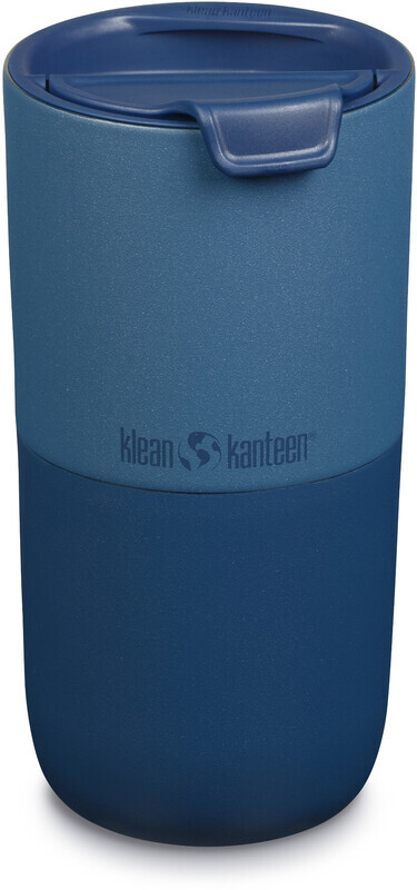 Klean Kanteen Klean Kanteen RiseTumbler Drinkfles 473 ml met Flip Deksel, blauw  2023 Glazen, Bekers & Mokken