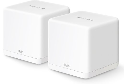 Mercusys HALO H1500X Dual-band Wi-Fi 6 Mesh Systeem (2 stuks) Wit