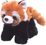 Wild Republic Knuffel Rode Panda 18 Cm Pluche Oranje/zwart