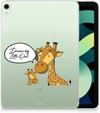B2Ctelecom Back Cover voor iPad Air (2020/2022) 10.9 inch Tablet Back Cover Giraffe