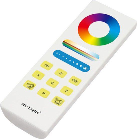 Mi-Light MiBoxer - Smart Touch Afstandsbediening - RGB+CCT - 1 Zone - Mat Wit