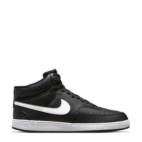 Nike Court Vision Mid Next Nature Sneakers - Zwart/Wit