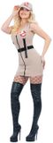 Smiffys Ghostbusters Dame Jurk met Pet Beige Kostuum - Maat L