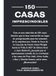 150 Libri GmbH 150 Casas Imprescindibles / 150 Houses You Need to Visit Before You Die Hardcover