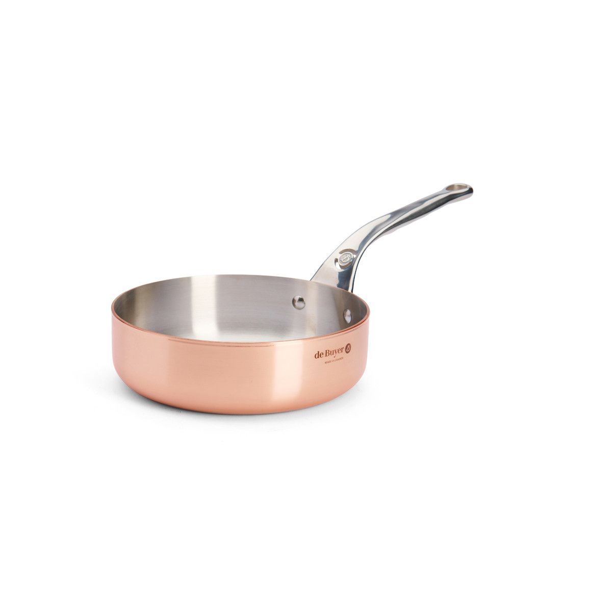 de Buyer Copper Saute Pan - 20 cm