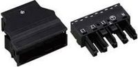 Wago 770-105/L010-165 Netstekker WINSTA MIDI Bus, recht Totaal aantal polen: 4 + PE 25 A Zwart 1 stuk(s)
