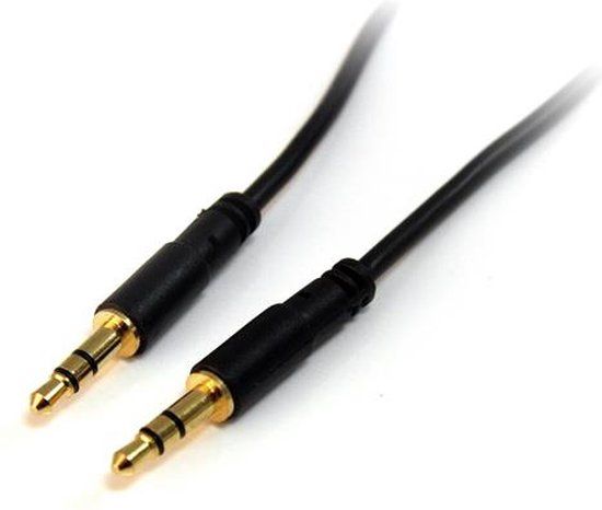 StarTech.com 4.6m 3.5mm Audio Jack Cable - Black