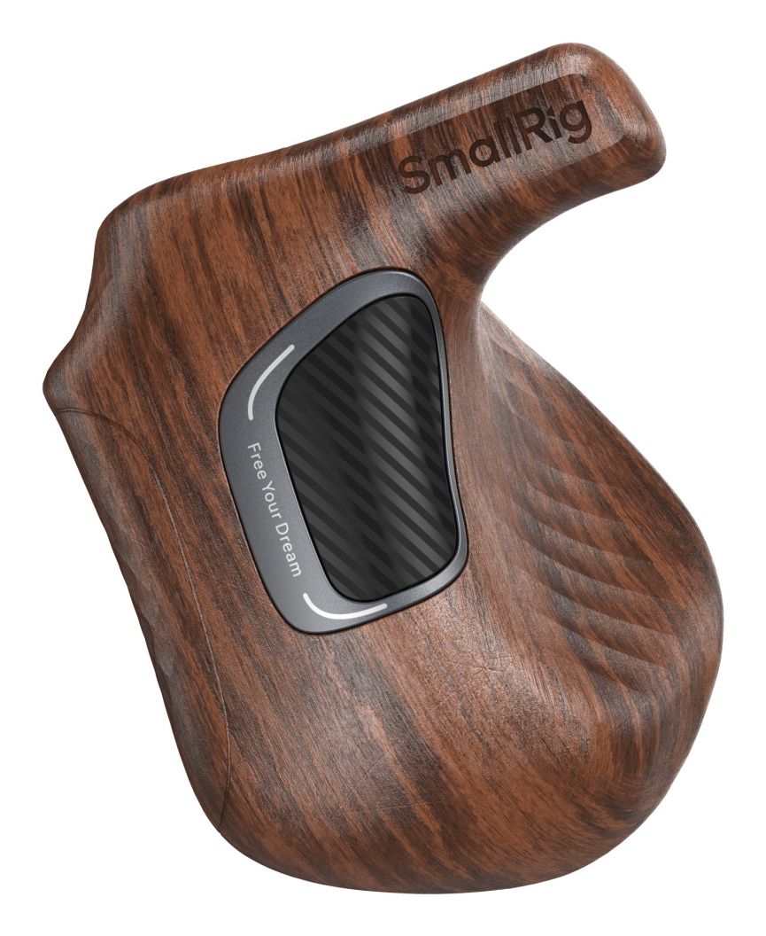 SmallRig 5162 Digital Camera Hand Grip - Aluminum & Wood