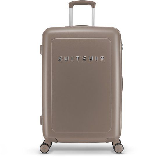SUITSUIT Reiskoffer 76x48x29 - Hardcase - 82L - Plaza Taupe - Bruin