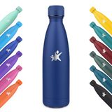 KollyKolla Thermosfles, 750 ml, roestvrijstalen waterfles, herbruikbare BPA-vrije thermosfles, metaal, voor sport, school, fitnessstudio, reizen
