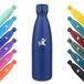 KollyKolla Thermosfles, 750 ml, roestvrijstalen waterfles, herbruikbare BPA-vrije thermosfles, metaal, voor sport, school, fitnessstudio, reizen