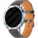 Strap-it Huawei Bracelet cuir Huawei Watch GT 4 - 46mm 'One Push' (gris)
