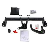 Westfalia Afneembare Trekhaak voor BMW 3 Serie Touring (F31) (09/12-06/19), 3 Serie Sedan (F30) (02/12-11/18), 4 Serie Coupe/Cabrio (F32/F33) (10/13-11/20), 4 Serie Gran Coupe (F36) (06/14-06/21)