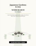 Japanese Gardens & Zen Word Search for Adults