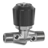 Naaldventiel, RIEGLER Naaldventiel messing vernikkeld, AG/AG, R 1/2, DN 8, 1 stuk, 136241-213.42-N