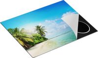 Chefcare Inductie Beschermer Tropisch Strand - 65x52 cm - Multicolor