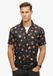 Superdry chemise décontractée manches courtes noir imprimé