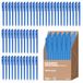 Maya Professioneel gereedschap eco2100 °C/2 Pen Detectable Pro van metaal en X-Ray, normale inkt, met clip, blauw, 50 stuks body, blauw inkt